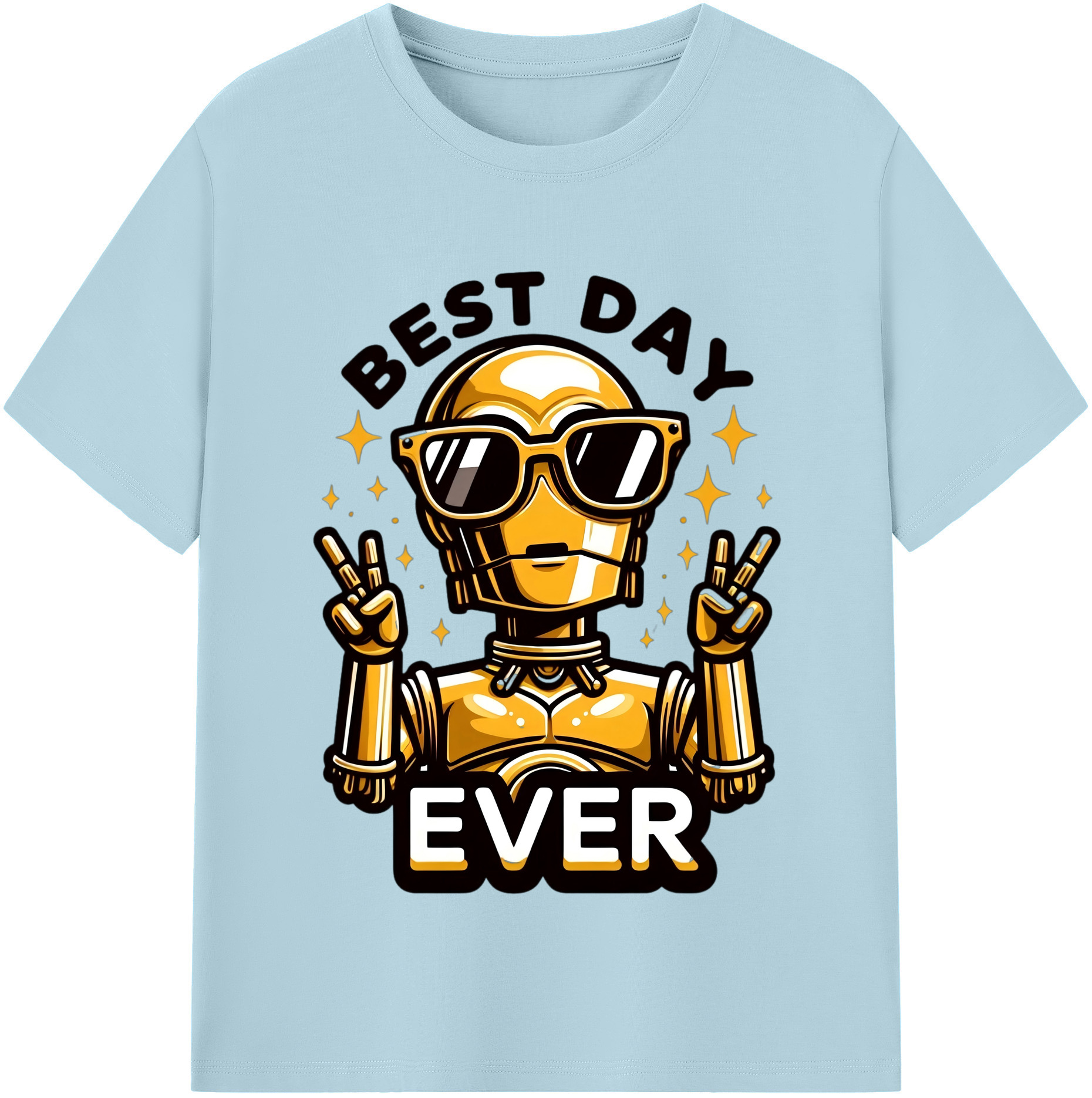 （画像用） スター・ウォーズ Star Wars 綿100％半袖Tシャツ（フロントプリント）